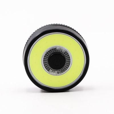 Colorful Portable COB Round Silicone Night Light LED Work Light