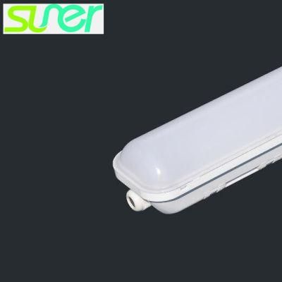 Easy-to-Install IP65 Slim LED Tri-Proof Light 1.5m 45W 120lm/W 6500K Cool White