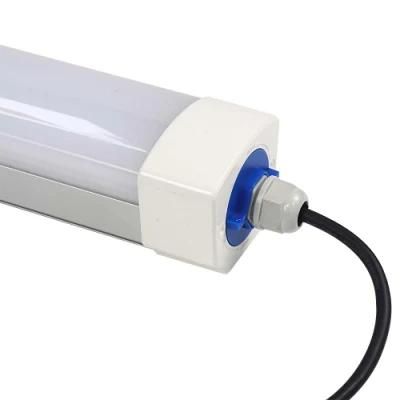 Waterproof Dustproof Linear Tri-Proof LED Emergency Light for Parking Lot Lighting