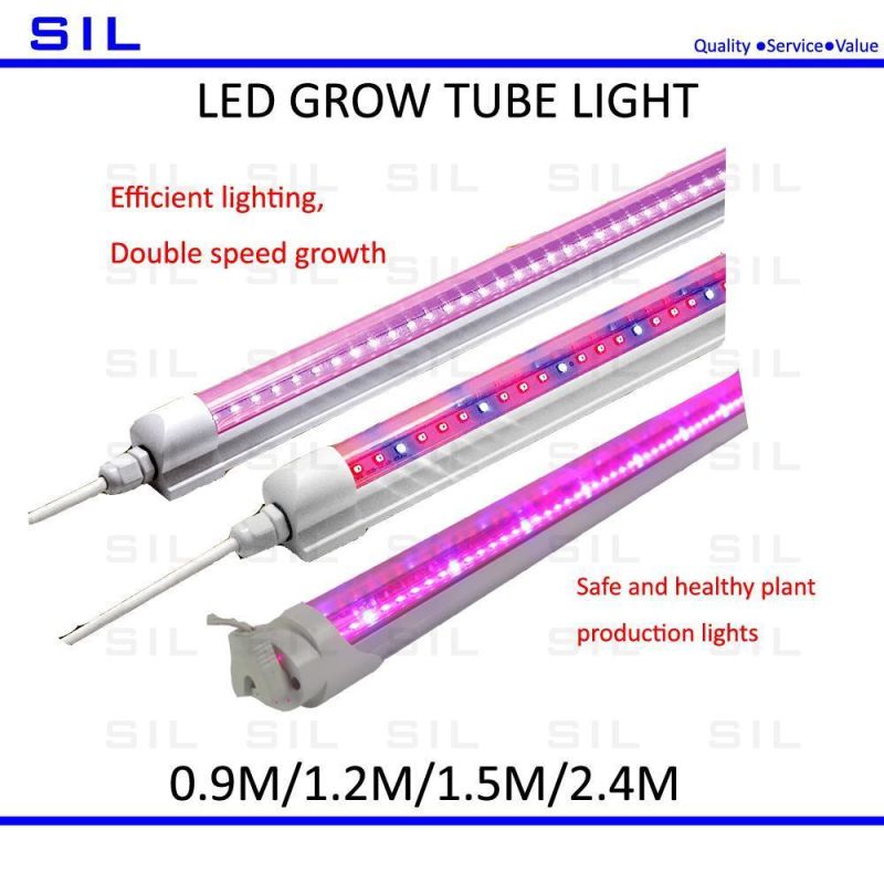 Full Spectrum Red LED Light Hofoled High Ppfd Indoor Plants Dimmable Quantum Board 1.5m LED Grow Light Tube