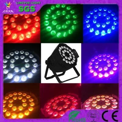 DMX 24PCS 18W 6in1 Rgbaw UV LED PAR 64 Light Disco Stage DJ Lighting