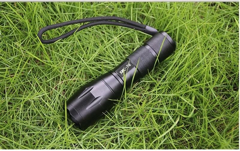 High Power Xml-T6 Modes Torch Lights Waterproof Zoomable LED Flashlight