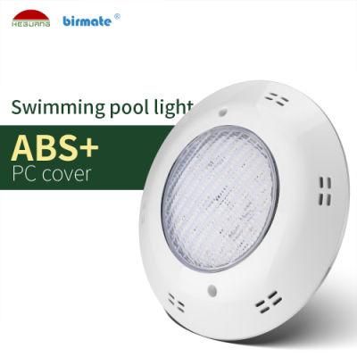 316 Stainless Steel Back Chasis Surface Mounted LED Swimming Pool Light 12volts IP68 Structure Waterproof