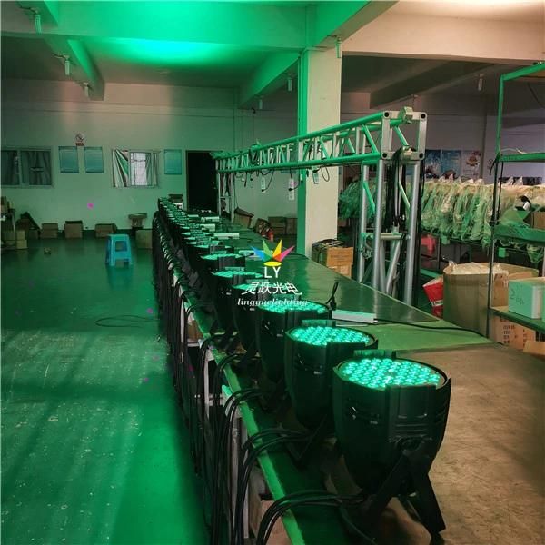 DMX Stage 54X3w LED RGBW PAR Can