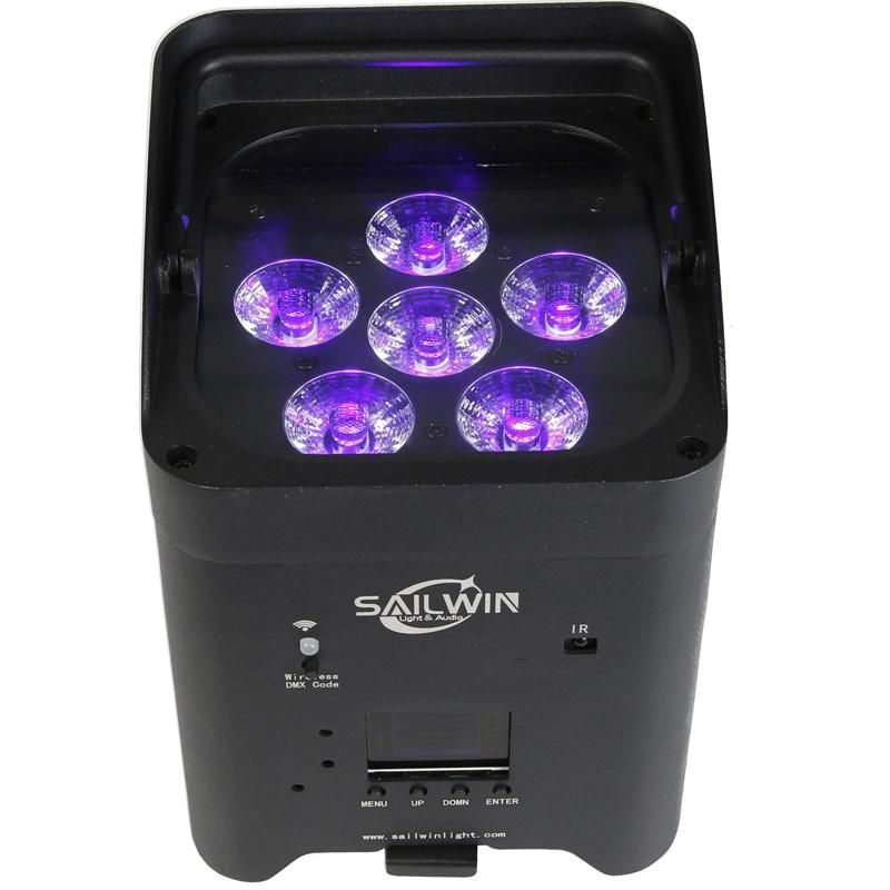 Spain Stock Free Tax LED Battery Powered Wireless LED PAR Light