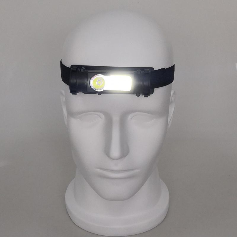 Yichen Rechargeable LED Headlamp with Dual Light Source