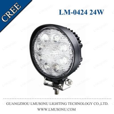 4.3 Inch Auto Car LED Work Light 24W off Road LED Flood Light