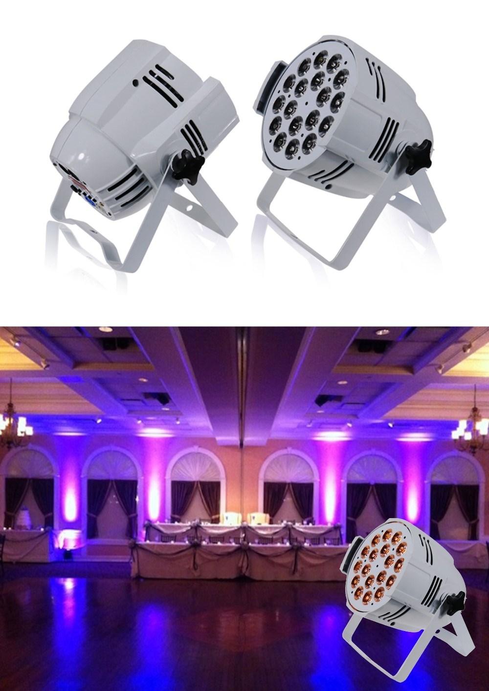 18PCS*18W 6in1 Rgbaw UV LED Aluminum PAR Can