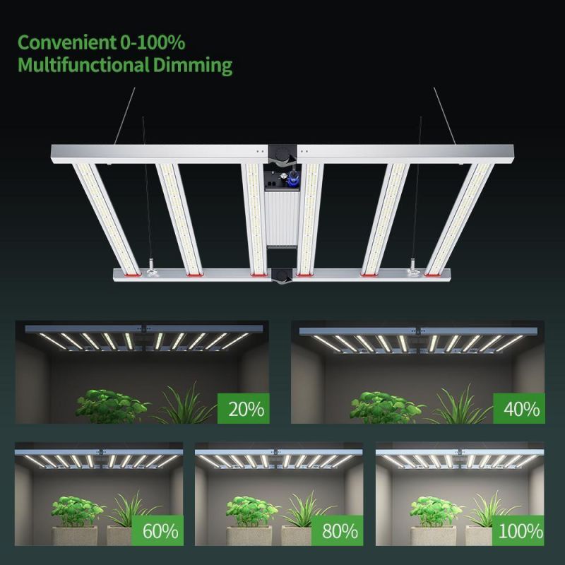 Indoor Grow Dimmable Samsung Lm301b Lm301h 680W 800W 1000W Full Spectrum LED Grow Light for Hydroponics Cultivation