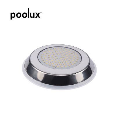 Wall Mounted Underwater Submersible DC 12 Volt Stainless Steel Swimming Pool RGB LED Pool Lamp