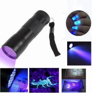 12 LED Multifunction Money Detector 395nm UV Flashlight