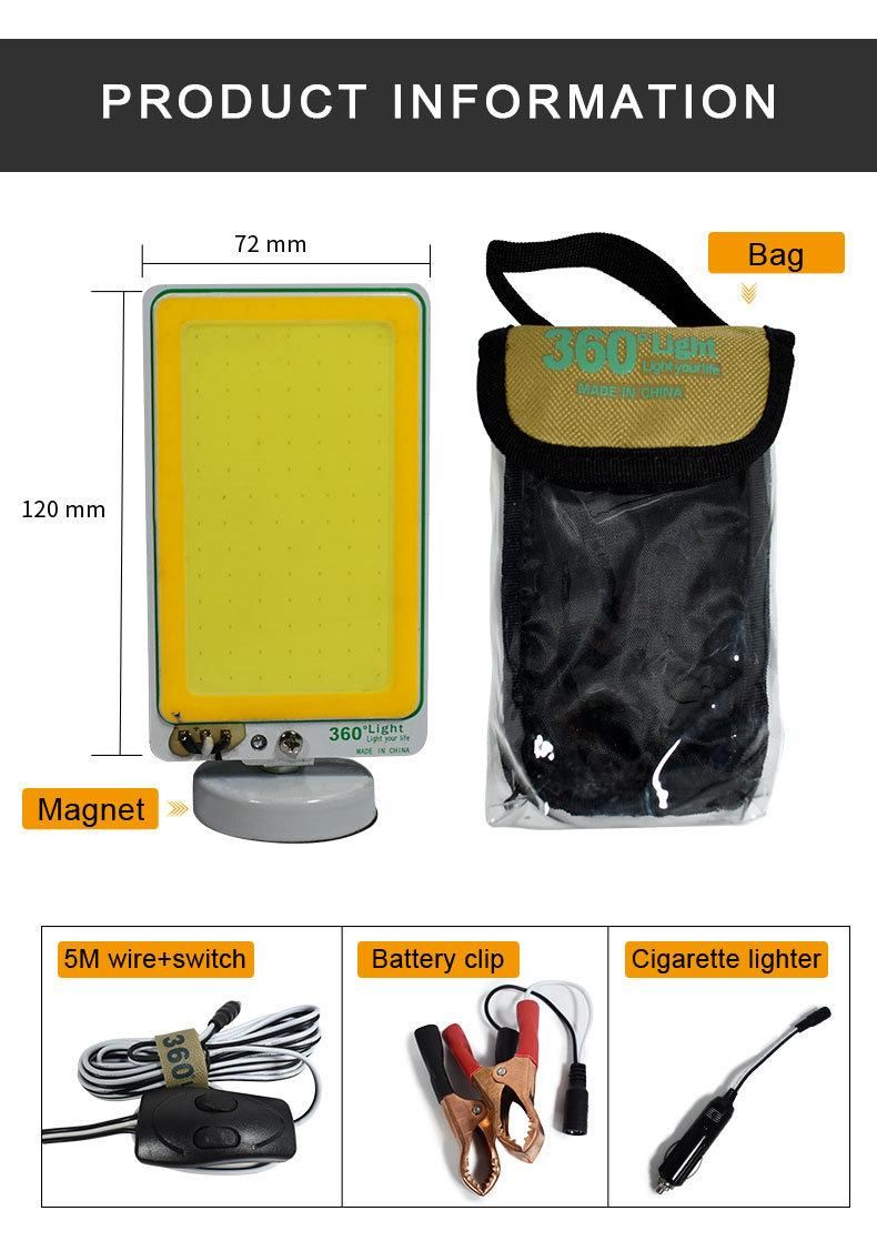 Camping Light Wireless Charging with Remote Light for Camping Picnic