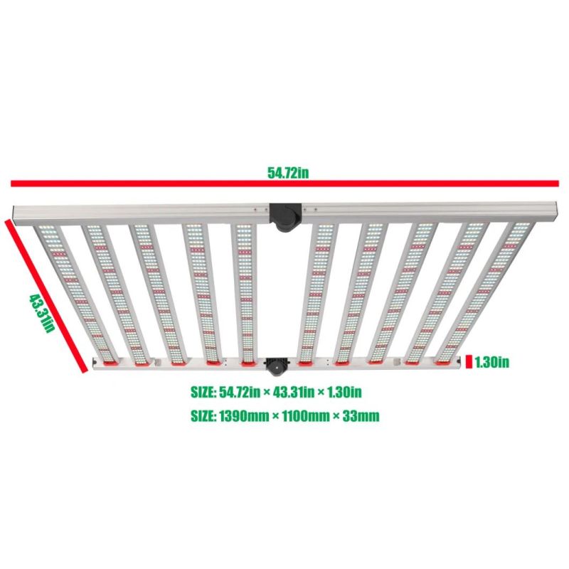 2021 Samsung Lm301h 3000K&5000K and CREE 660nm 1000W LED Grow Light Bar