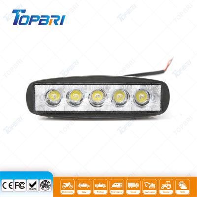 6inch 15W Offroad LED Auto Work Lamps for Trucks Boats