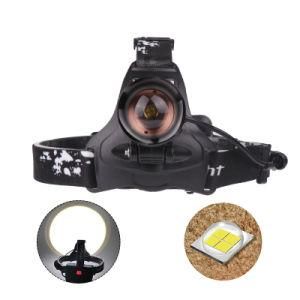 32W Chip Xhp50 Powerful Headlight 32000lum High Power LED Headlamp Zoom Headlight