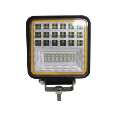 Super Brightness 12V 24V 63W High Luminous off-Road LED Headlight LED Fog Light DRL LED Work Light Auto Lamps Car LED Focos LED 4X4