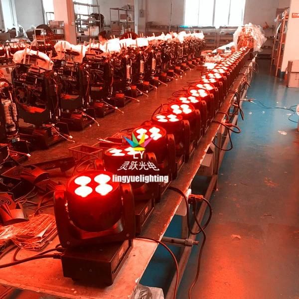 Compact Fixture 4X12W Mini LED Moving Head Light