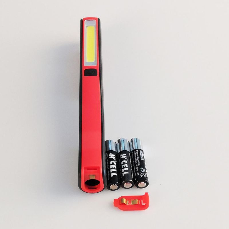 Yichen COB LED Flashlight with Pocket Clip and Magnet