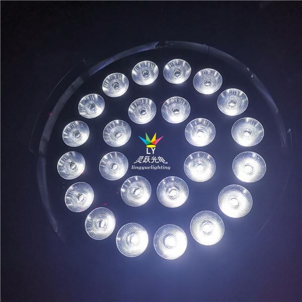 China Stage Disco 24X10W RGBW 4in1 LED PAR Can DJ Lighting