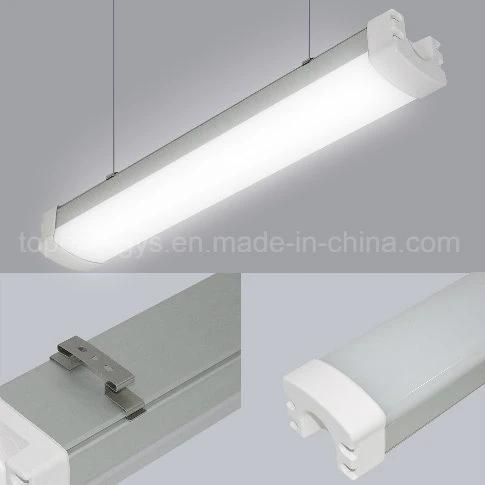 Vapor Tight Linear Lighting Fixture IP65 Tri-Proof LED Light