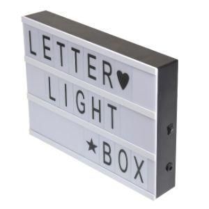 A4 LED Cinema Letter Light Box