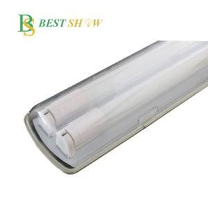 2feet 4feet IP65 Waterproof Tri Proof LED Lamp with Double T8 LED Tube