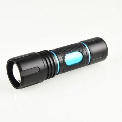 High Power CREE LED Zoomable Tactical Flashlight