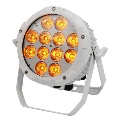 Phone Control Waterproof 12X18W Rgbaw UV Battery Powdered LED Stage PAR Light