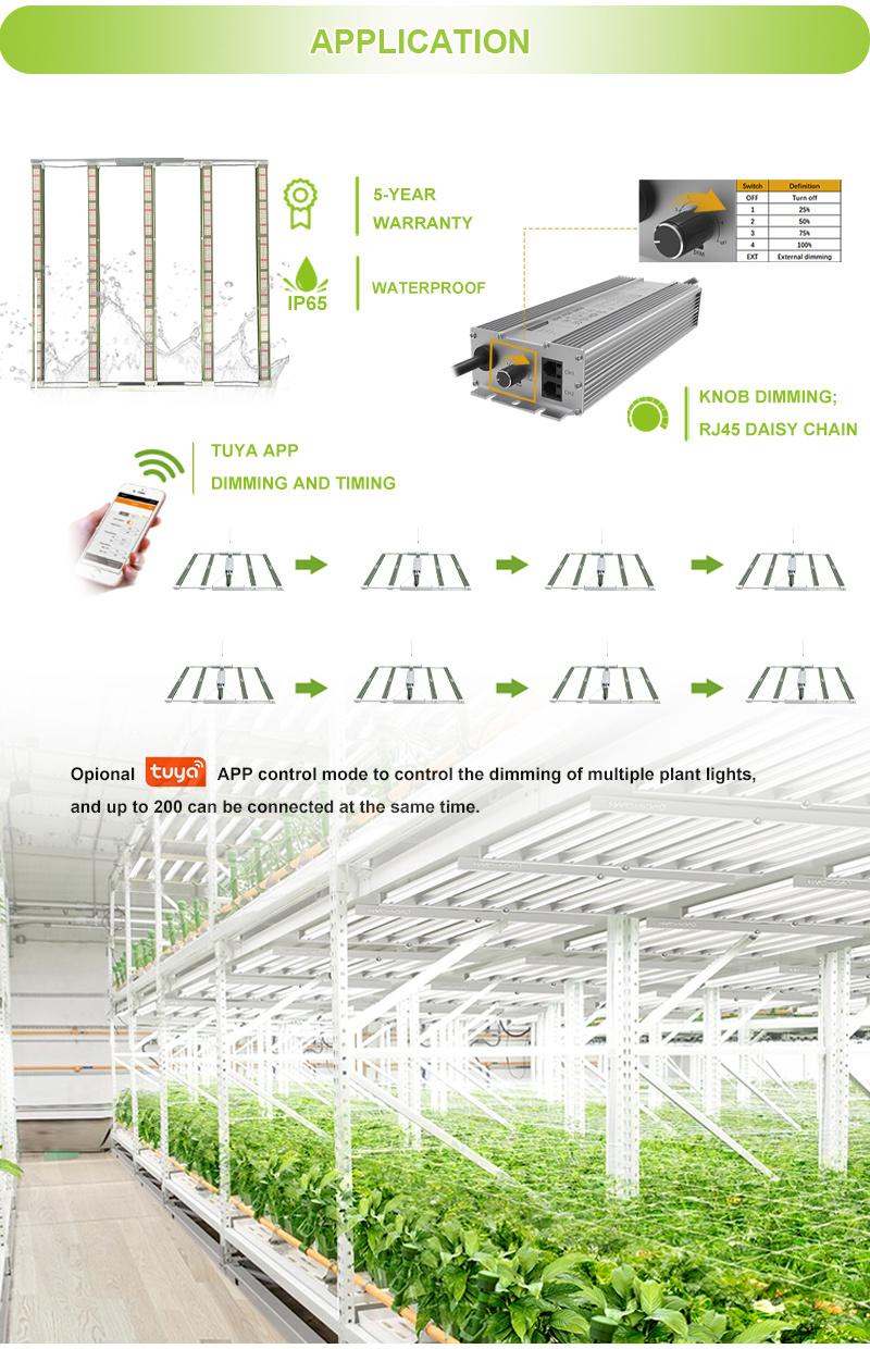 Samsung Strip Indoor Quantum High Power Horticulture Board Lamp Full Spectrum Growing Plant Wholesale LED Grow Light