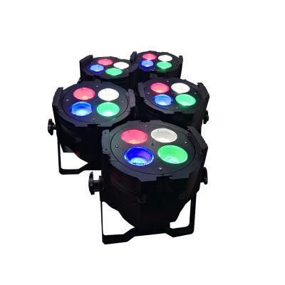 China 4PCS 50W LED COB PAR DMX RGBW Stage Light