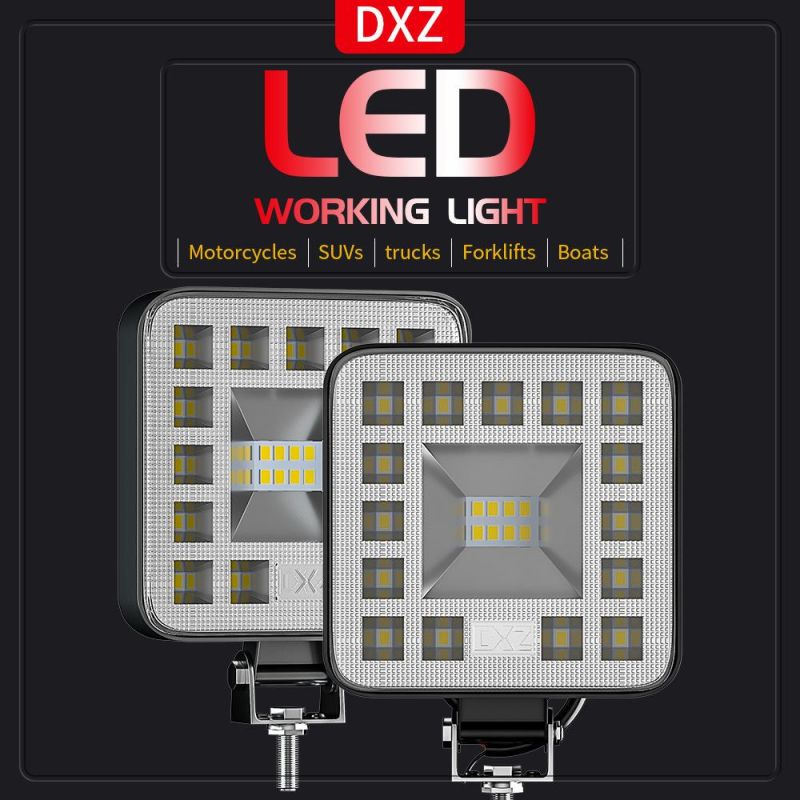 Dxz LED Work Light 3inch Mini 23LED Ultra Bright Floodlight for Vehicle/Motorcycle/Truck/Car/ATV