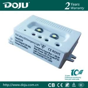 DJ-03F Flameresistant Material Patented Product Rechargeable LED Emergency Fixture with RoHS