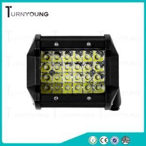 LED Light Bar 12/24V 72W Car Work Lamp for off-Road with Spot Beam