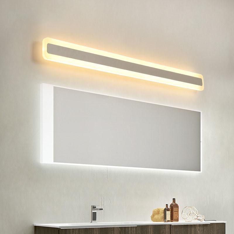 New LED Wall Mirror Light 40-120cm 16-48W AC110-240V Waterproof Modern Cosmetic Acrylic Wall Lamp (WH-MR-15)