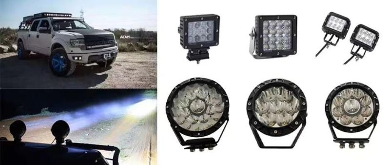 Spotlight Convex Lens 4inch 20W Forklift White Blue LED Warning Light LED Driving Work Light