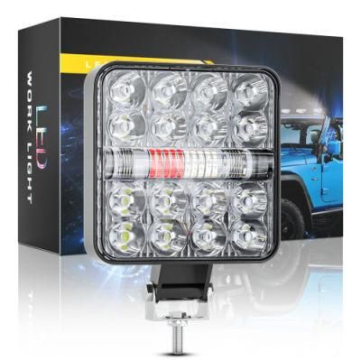 Dxz Private Model 26SMD 78W Square Spotlight Angel Eye DRL for off-Road SUV Truck Lights