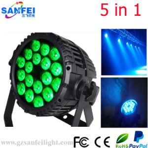 Waterproof 5in1 LED Full Color 18PCS*10W PAR Light