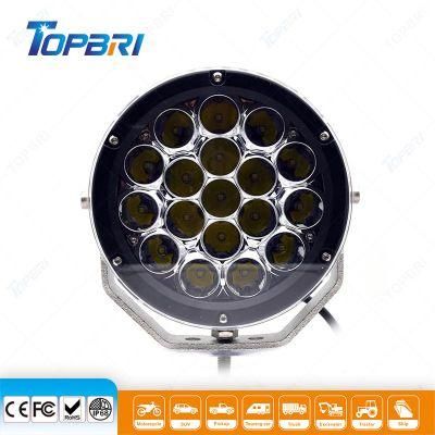 Topbri LED Spot Car Light 90W Driving Light 12V Working Light for 4X4 Offroad Jeep Jw