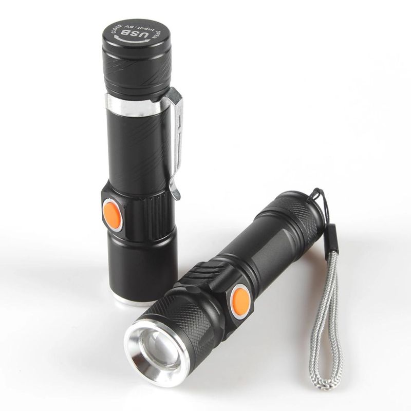 Yichen Aluminum Zoomable & Rechargeable LED Flashlight