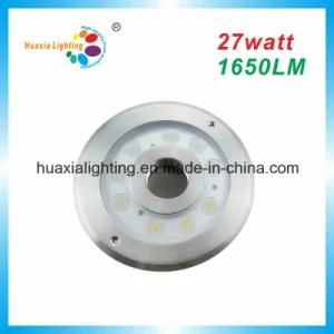 27W High Quality Warm White/RGB LED IP68 Fountain Light, Fountain Underwater Light