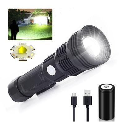 300lm Rechargeable Yunzhe Color Box /OEM 28*45*155mm LED Lamp Flashlight