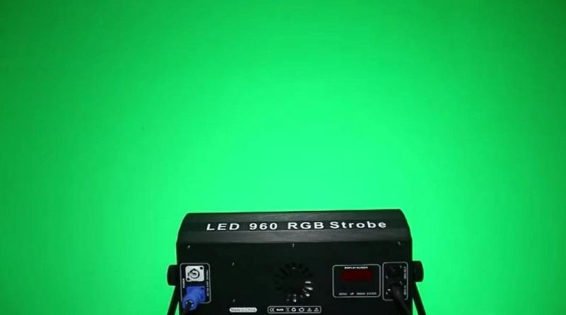 1000W RGB Atomic Strobe Light with DMX Stage Strobe Audience Blinder