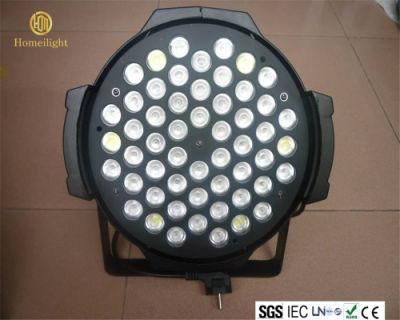 54*3W RGBW LED Cheap PAR Can Lights for Wedding Party