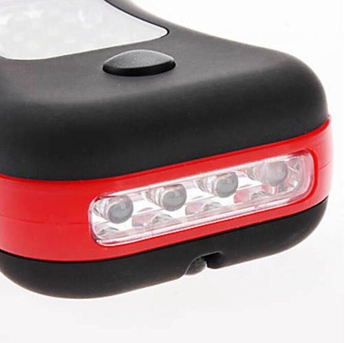 Carry-on 2-Mode 3AAA Mini Portable Magnetic 24+4 LED Car Truck Inspection Maintenance/Repair Light Outdoor Camping Flashlight Torch
