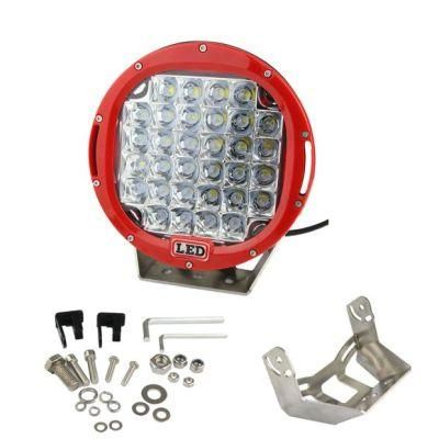 LED Spotlight Super Bright High Power Front Bumper Spotlight Modified Wrangler off-Road Roof Light LED Work Light 185W 9 Inch