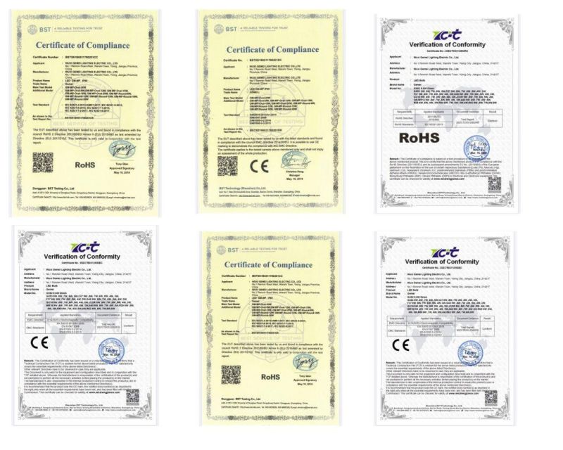 Ce RoHS Certificates IP65 LED Lighting Tri-Proof Lamp 40W Dustproof Waterproof Anti-Corrosion LED Lamp