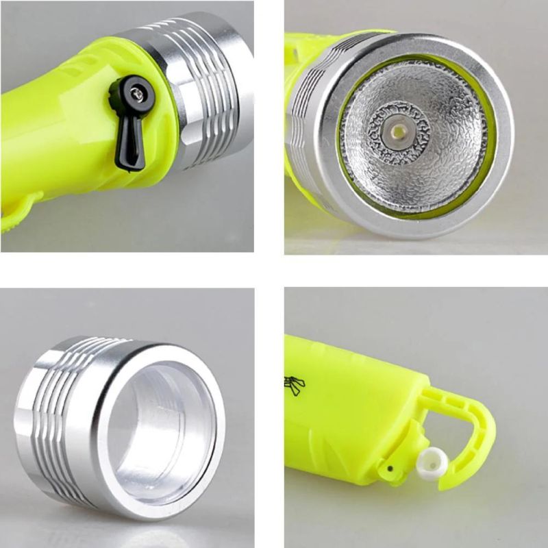 Yichen 1W LED Dive Flashlight LED Underwater Light Torch