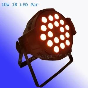 18PCS 10W RGBW Indoor Stage LED PAR Can Light