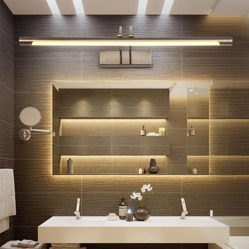 Modern Simple Mirror Light Toilet LED Mirror Cabinet Light Bathroom Makeup Lamp