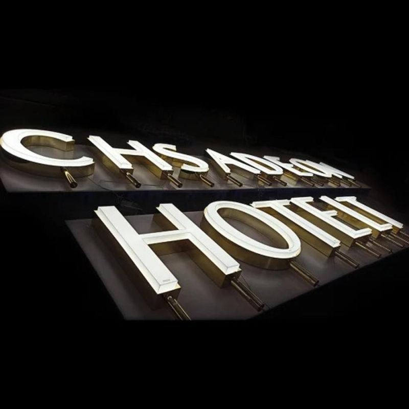 Hot Sale Customized 3D LED Letters Acrylic Letter Business Logo Design LED Sign